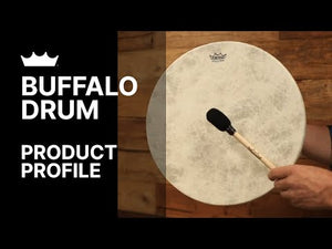 Vegane Buffalo Drum ø 35 cm mit Schlägel