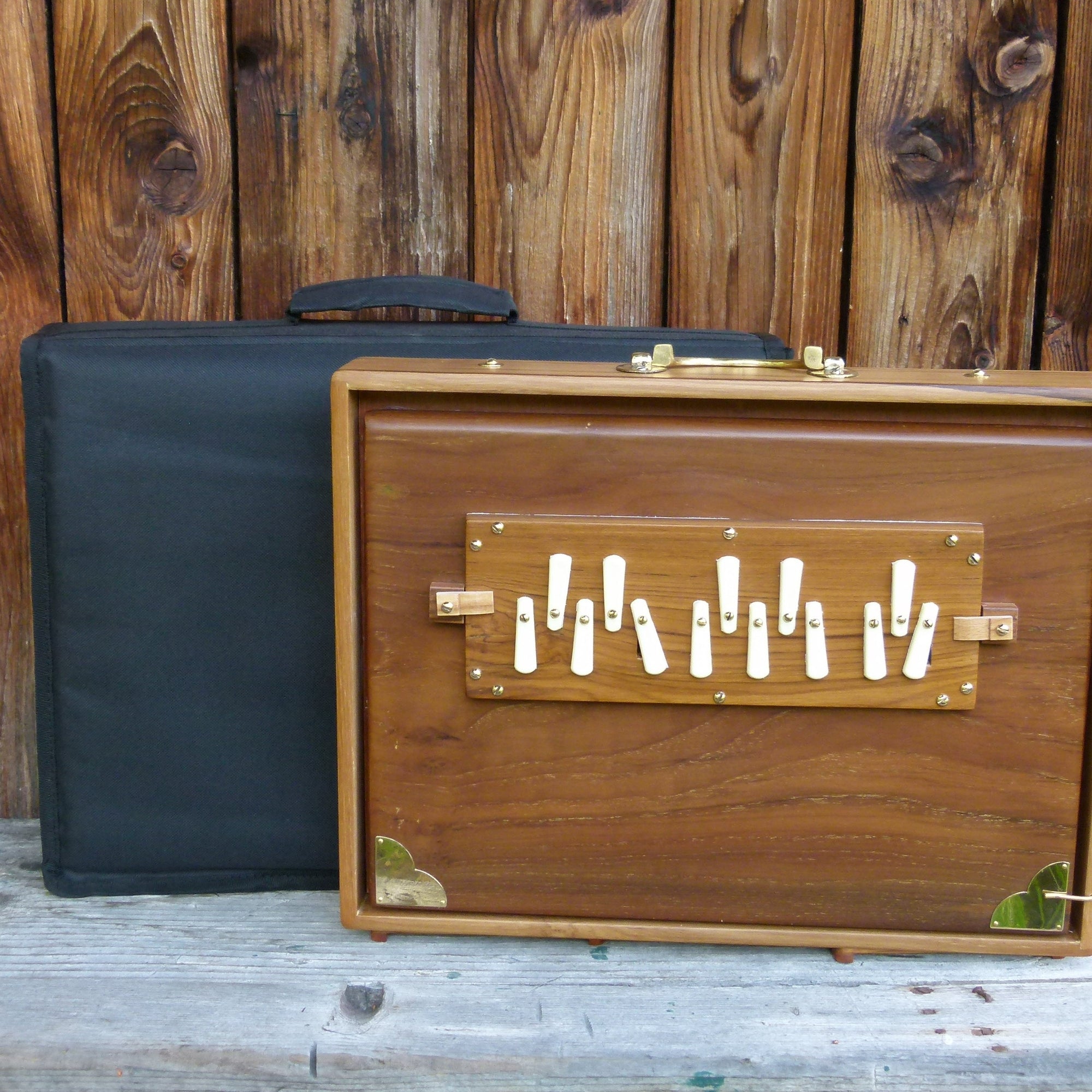 Shruti Box in C medium 440 Hz - Vollholz | Melodisch & Harmonisch | Shrutibox & Harmonium | Dunum.ch