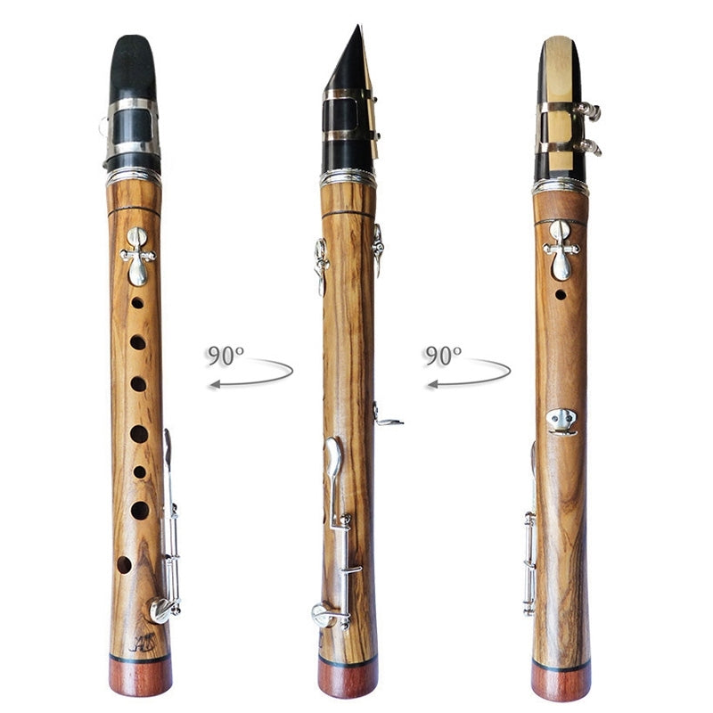 Chalumeau 3 Oktaven | Blasinstrumente | Bambus und Holz Saxophone | Dunum.ch