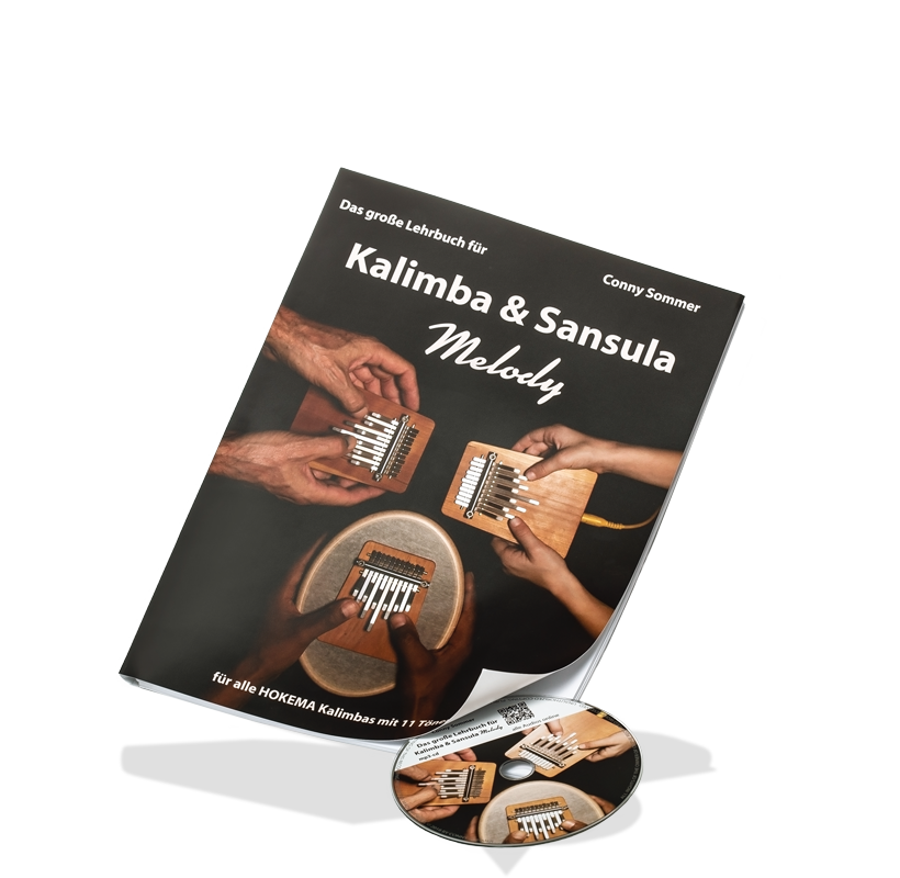 Conny Sommer - Das Große Lehrbuch für Kalimba & Sansula Melody | Melodisch & Harmonisch | Sansula & Kalimba | Dunum.ch