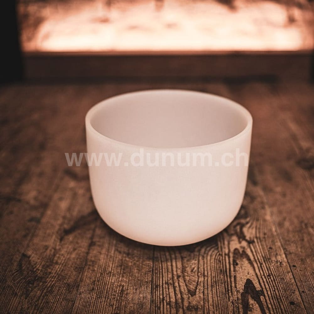 10" / 25cm Hals-Chakra Kristallklangschale G | 432Hz | Klangschalen & Stimmgabeln | Dunum.ch