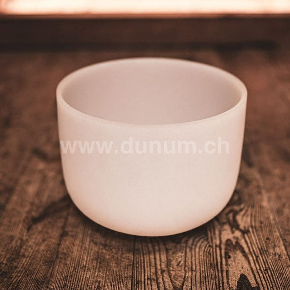 11" / 28cm Herz-Chakra Kristallklangschale F | 432Hz | Klangschalen & Stimmgabeln | Dunum.ch