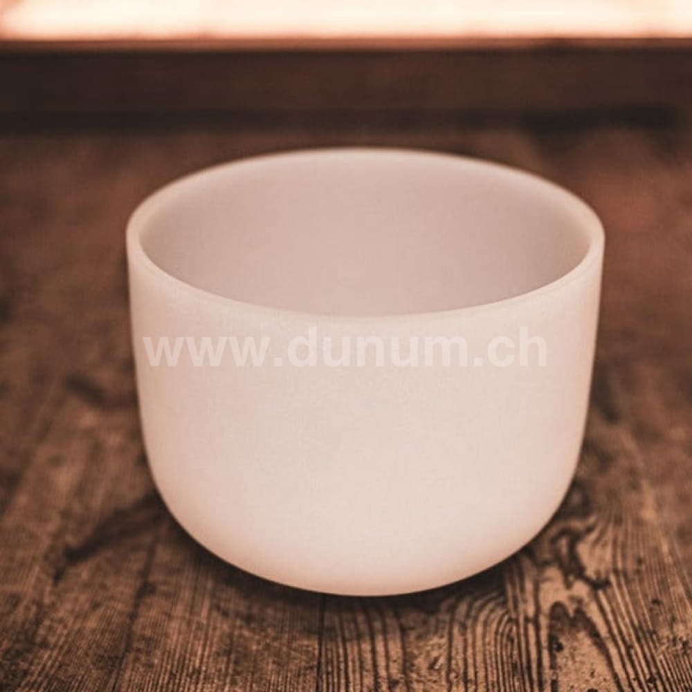 12" / 30cm Solar Plexus-Chakra Kristallklangschale E | 432Hz | Klangschalen & Stimmgabeln | Dunum.ch