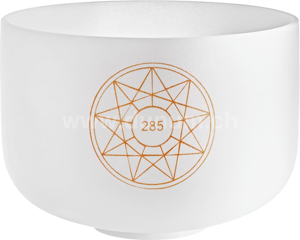 12" / 30cm Solfeggio Kristallklangschale - 285Hz / C#4 | Klangschalen & Stimmgabeln | Dunum.ch