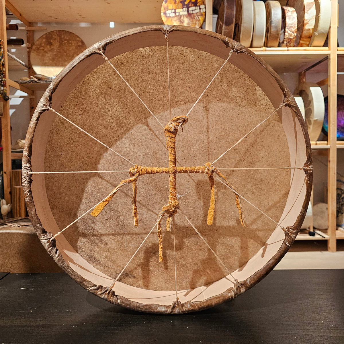 Tambour indien ø 50 cm - cheval