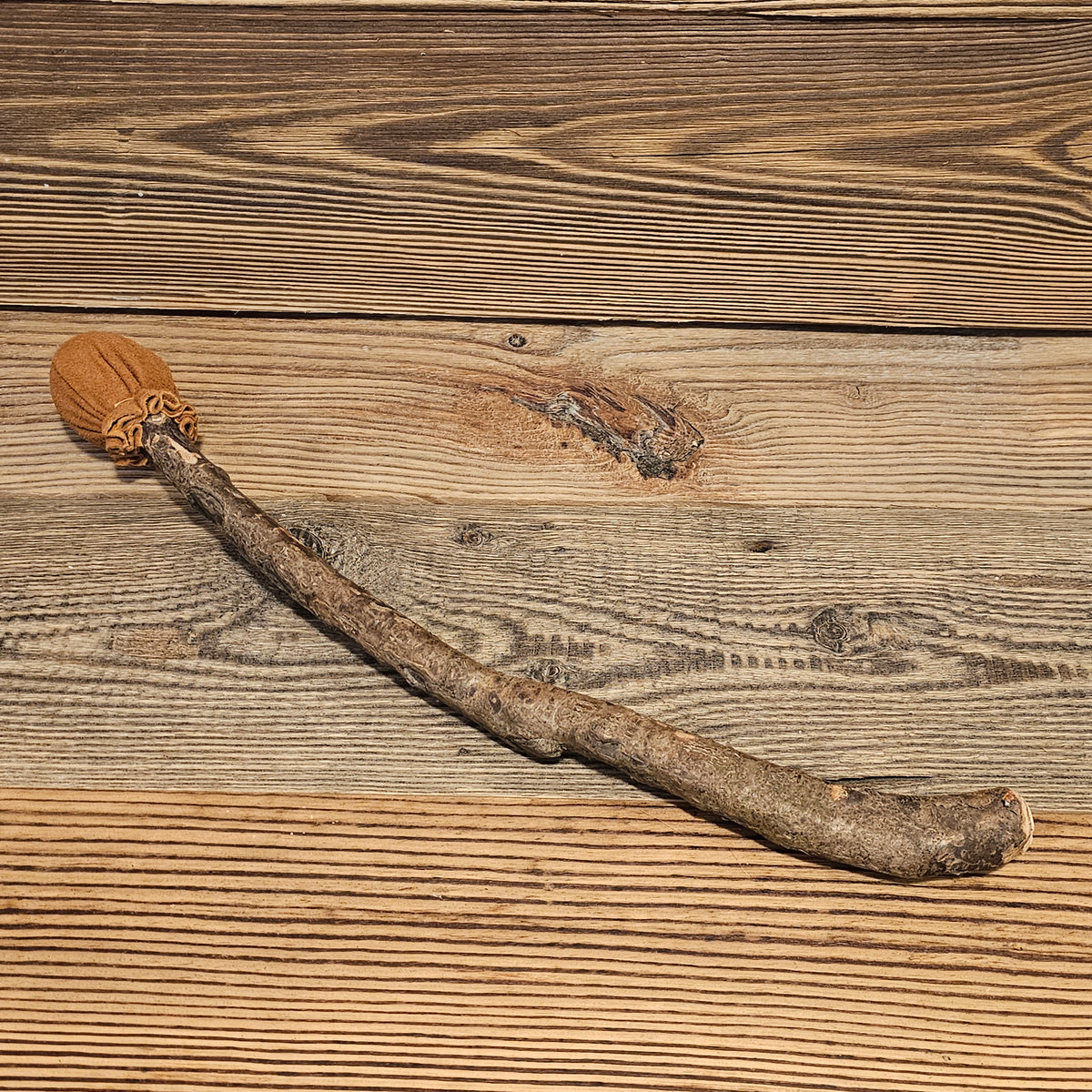 Drumstick leather/root stick