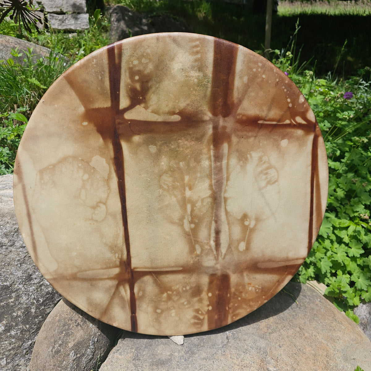 Tambour chamanique pleine lune ø 45 cm - Cerf