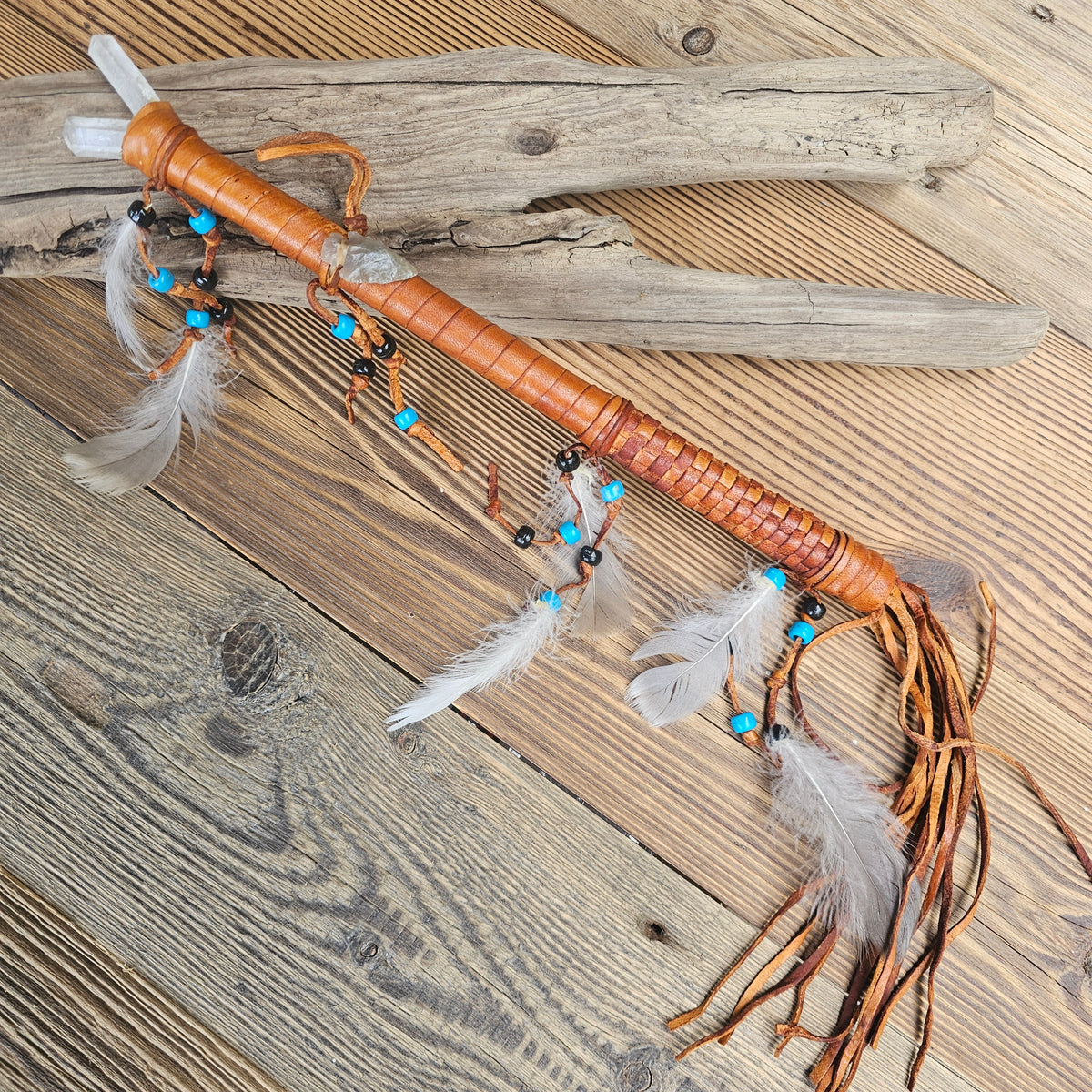 Bâton de parole Native American Made