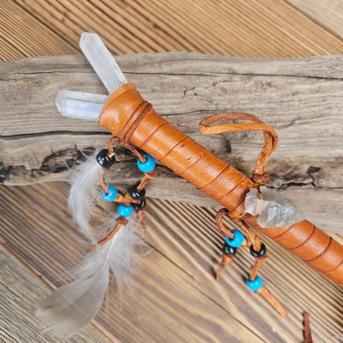 Bâton de parole Native American Made