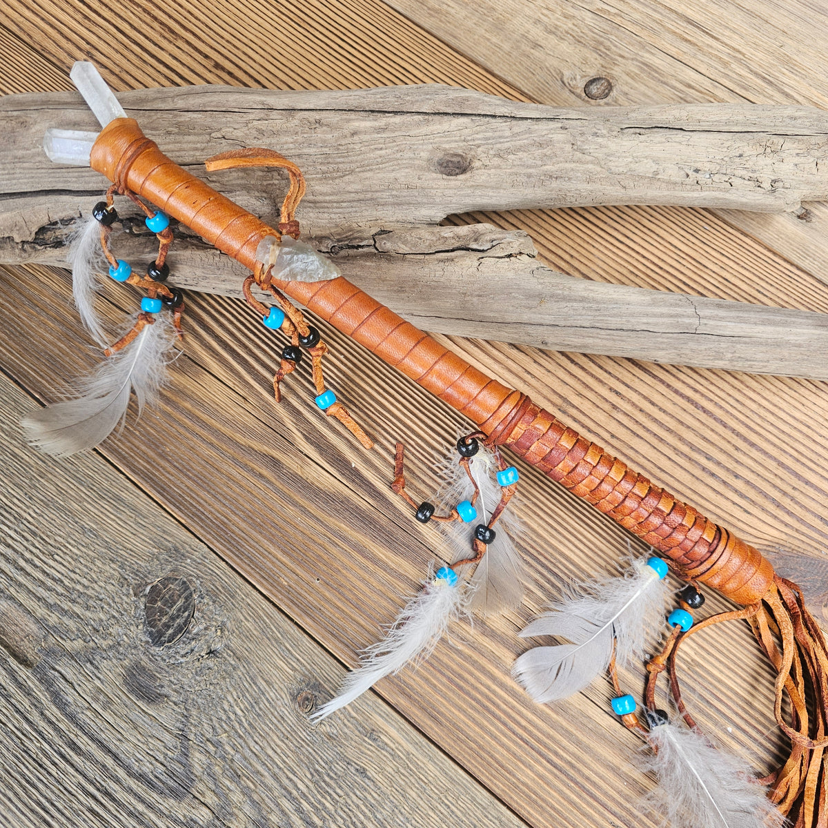 Bâton de parole Native American Made