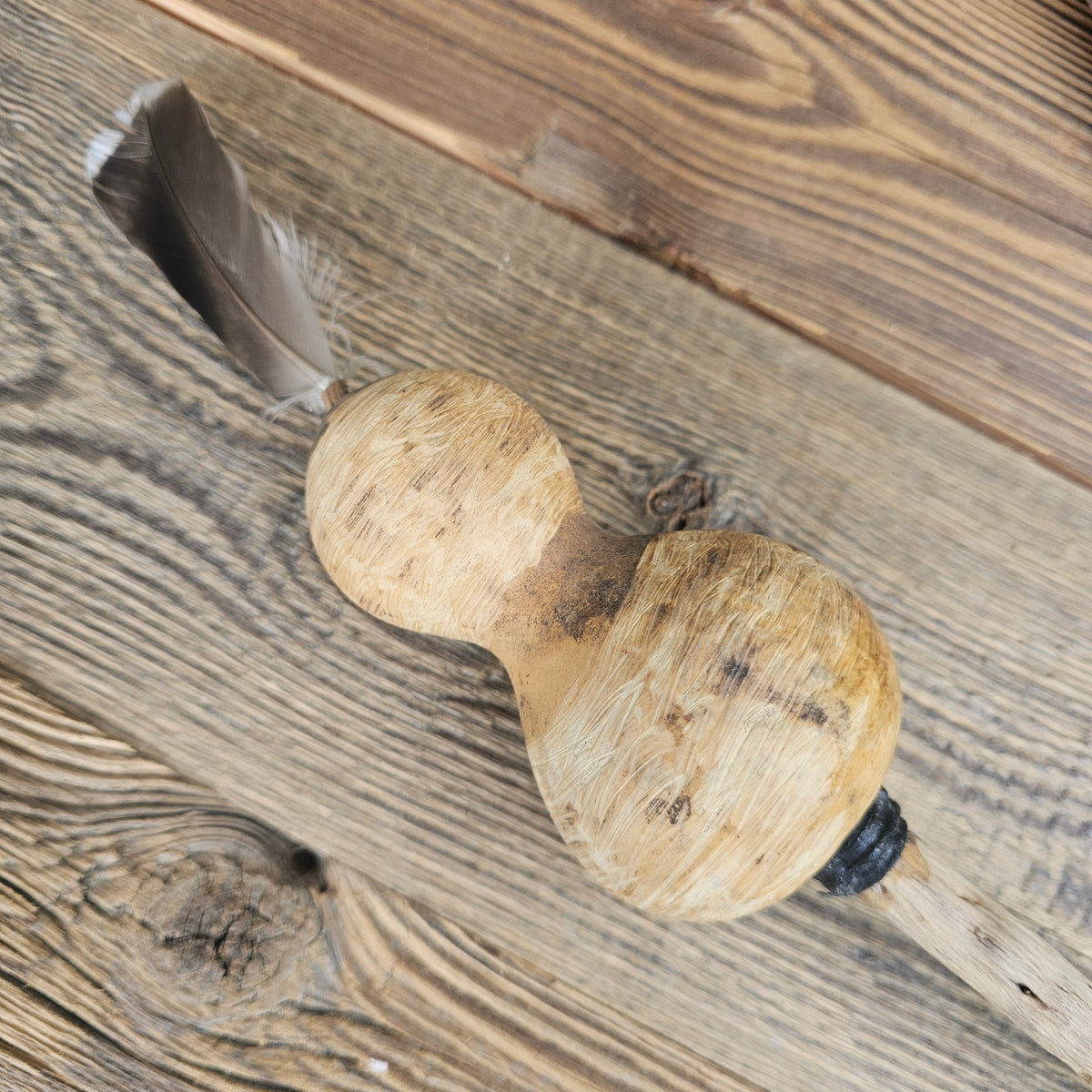 Gourd Rattel | Hochet à calebasse des Lakota