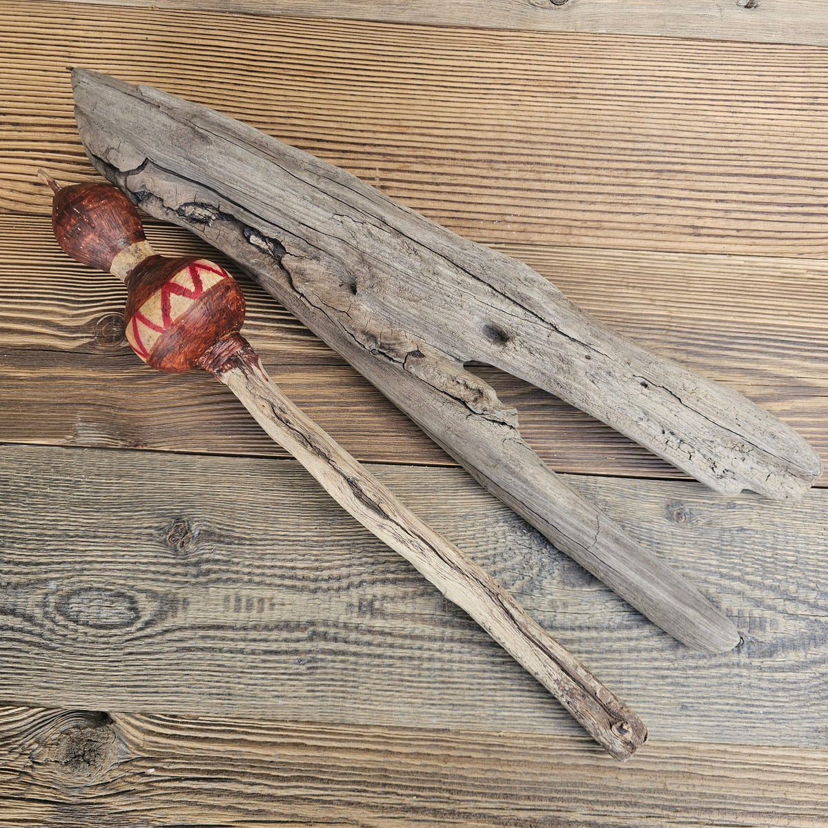 Gourd Rattel | Hochet à calebasse des Lakota