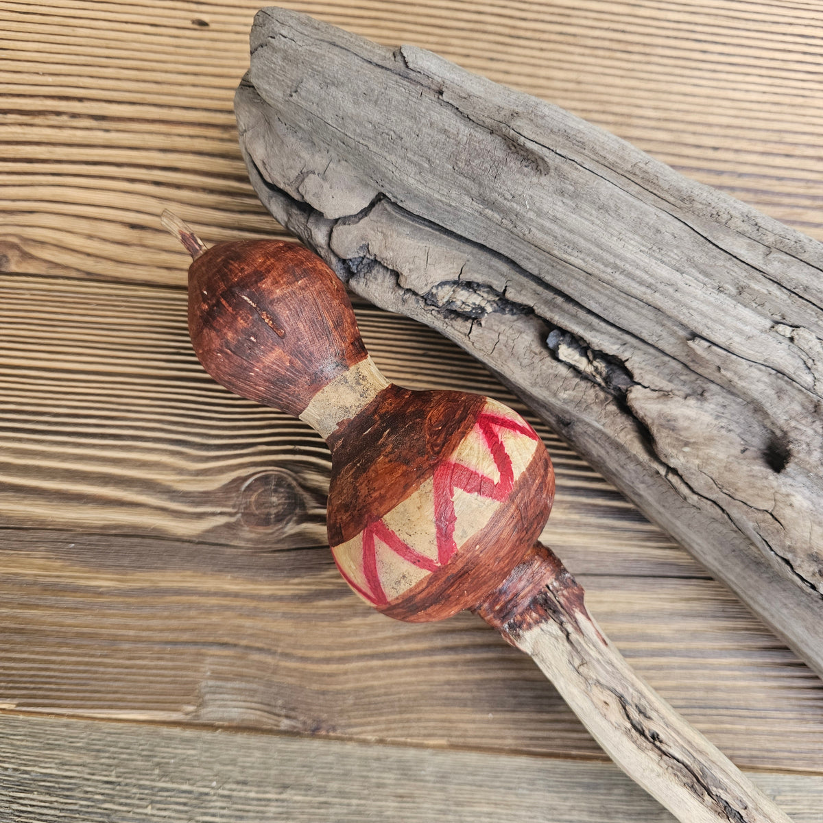 Gourd Rattel | Hochet à calebasse des Lakota
