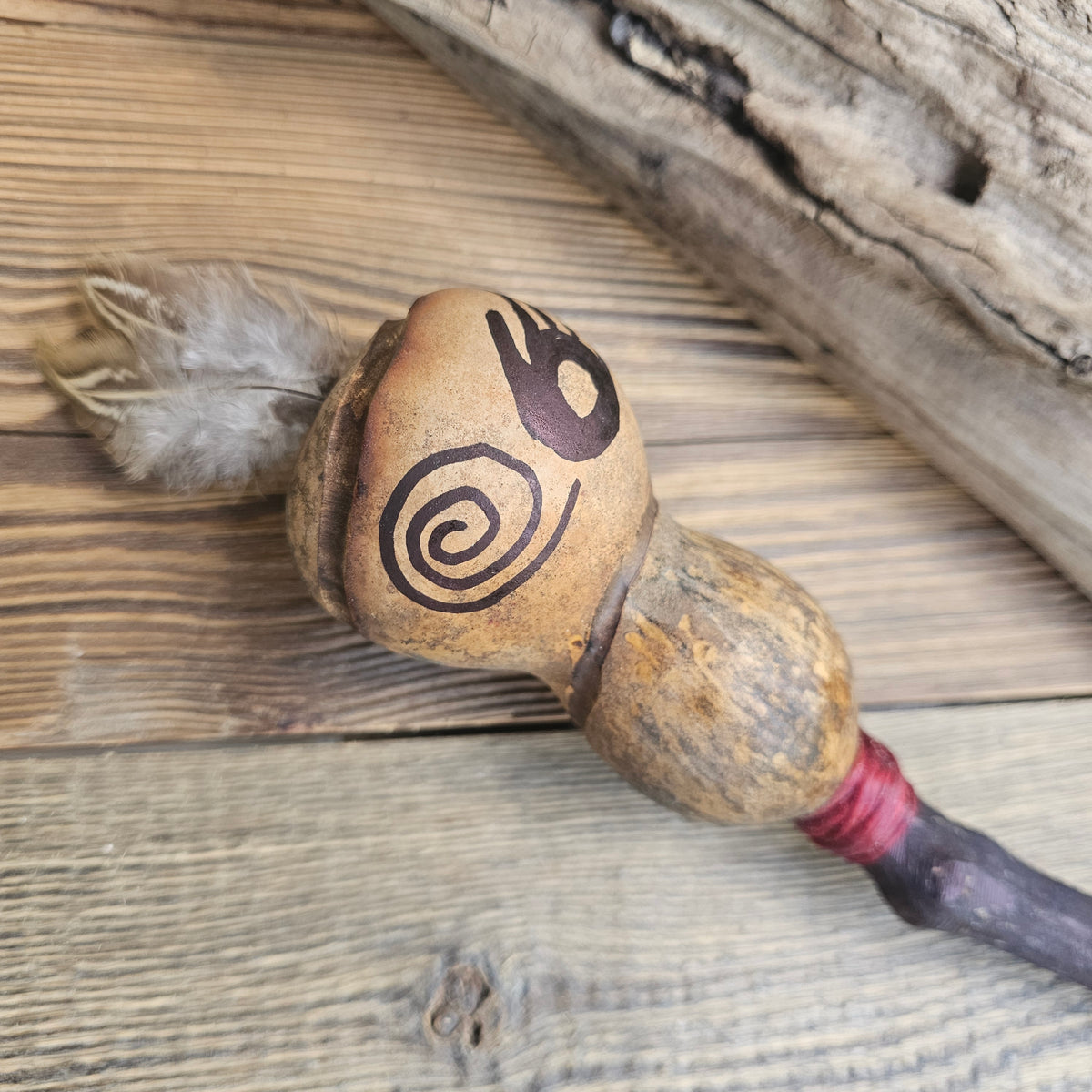 Gourd Rattel | Hochet à calebasse des Lakota
