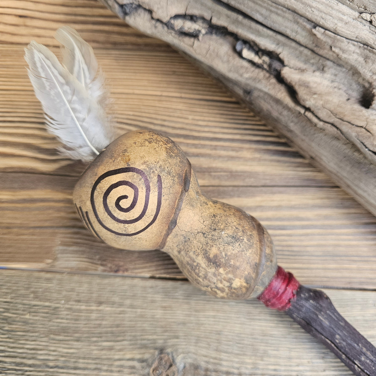 Gourd Rattel | Hochet à calebasse des Lakota