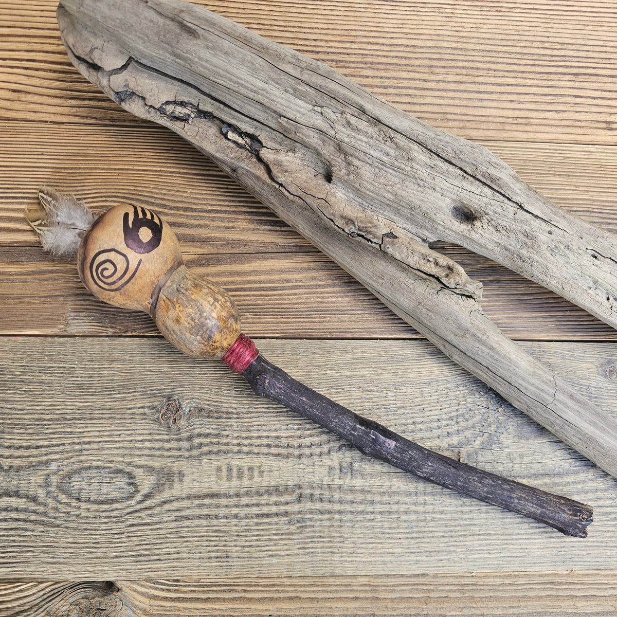 Gourd Rattel | Hochet à calebasse des Lakota