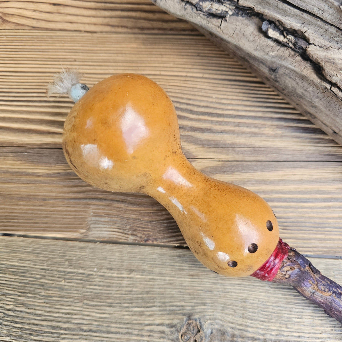 Gourd Rattel | Hochet à calebasse des Lakota