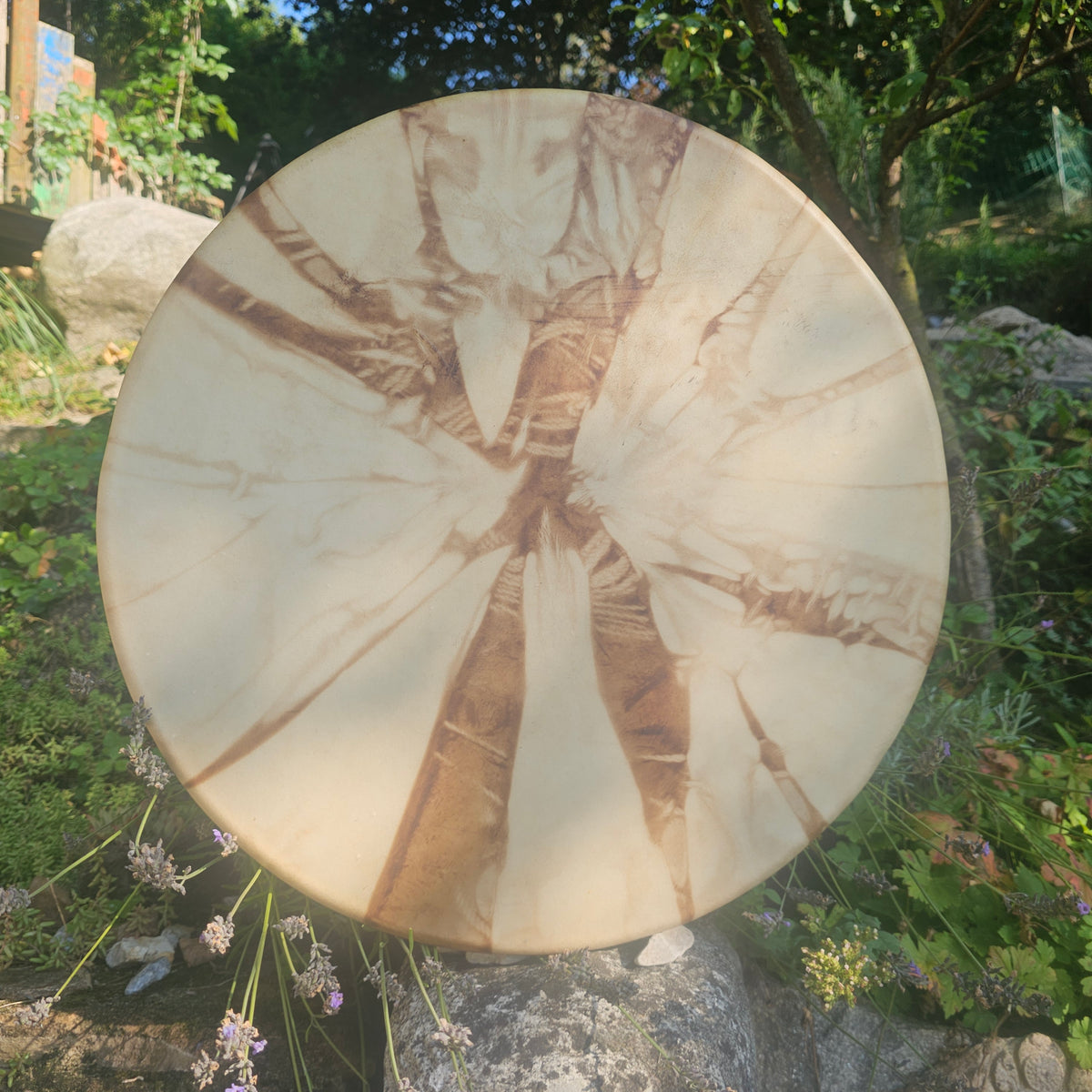 Full moon shaman drum ø 45 cm - deer - tunable