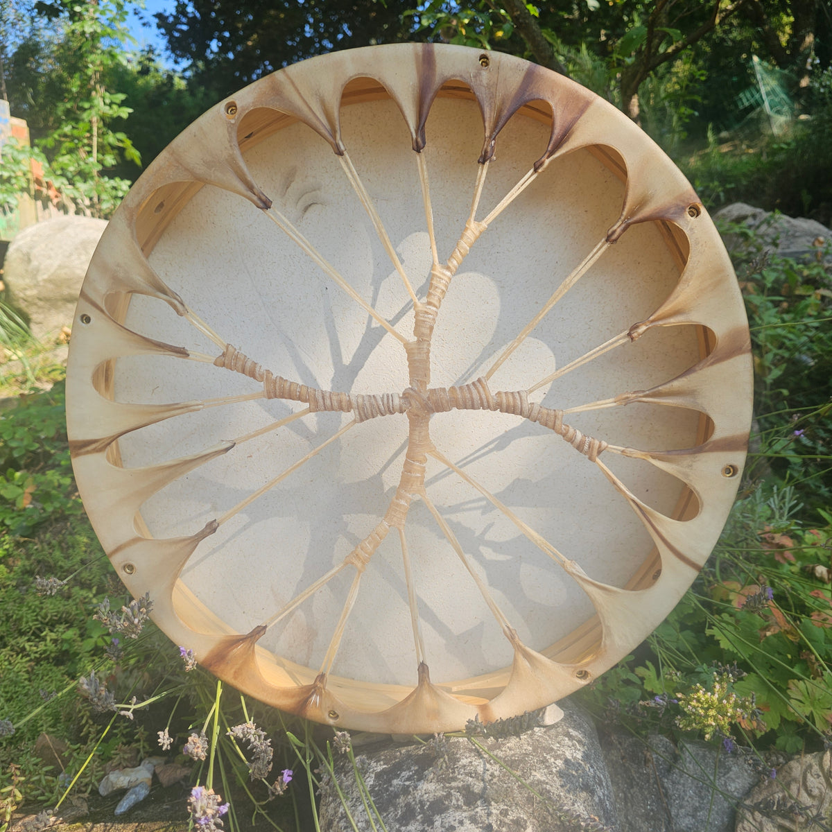 Full moon shaman drum ø 45 cm - deer - tunable