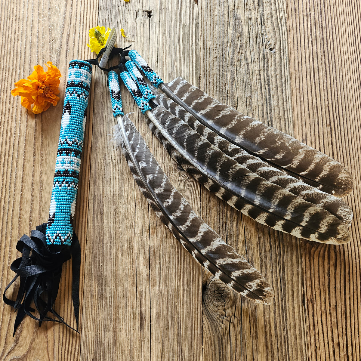 Navajo prayer fan