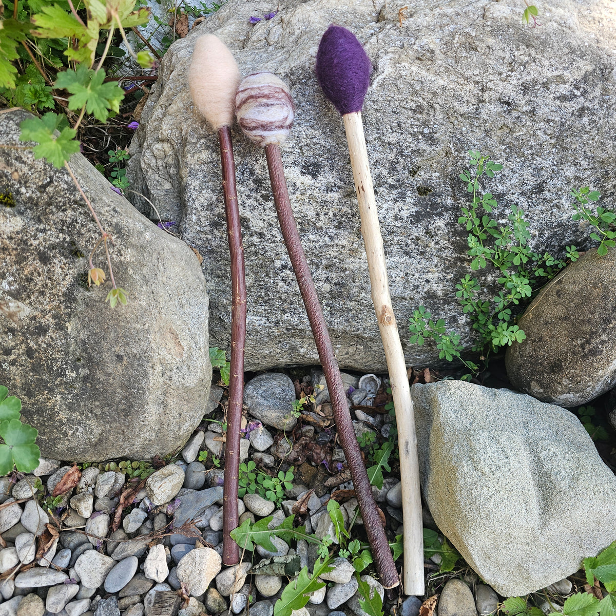 Drumstick felt/catalpa