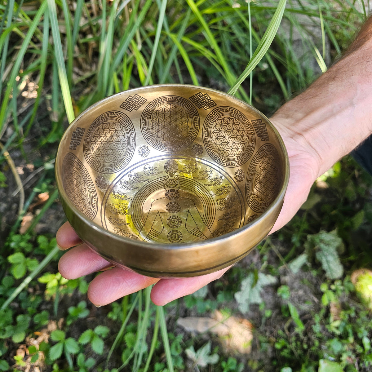 Bol chantant tibétain - Yogi ø 12 cm | Universel
