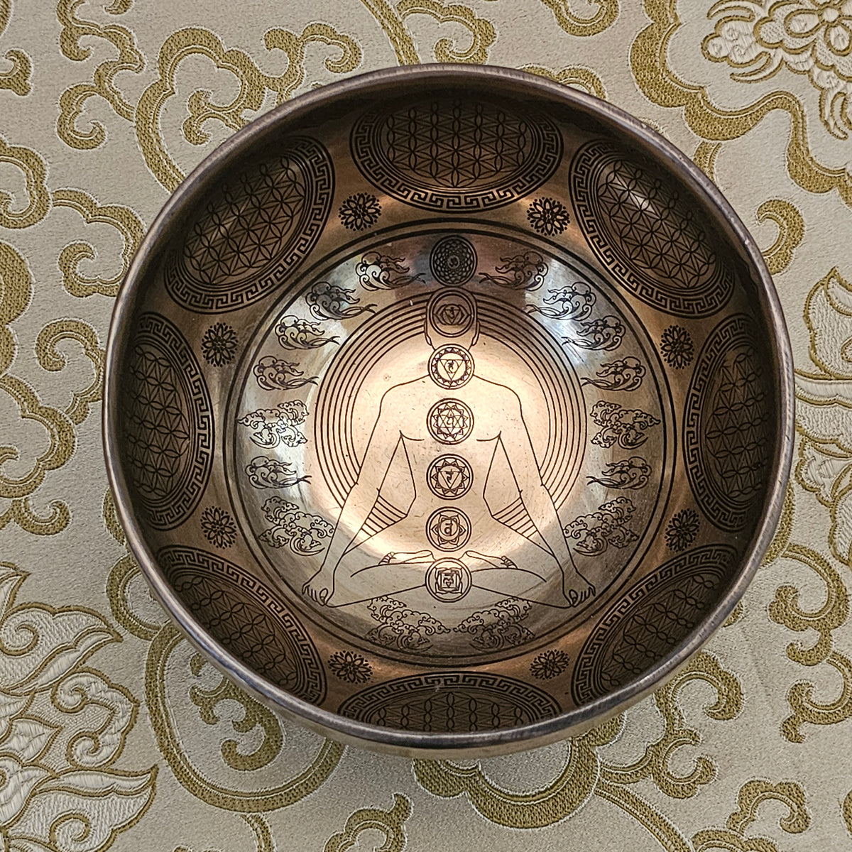 Bol chantant tibétain - Yogi ø 12 cm | Universel