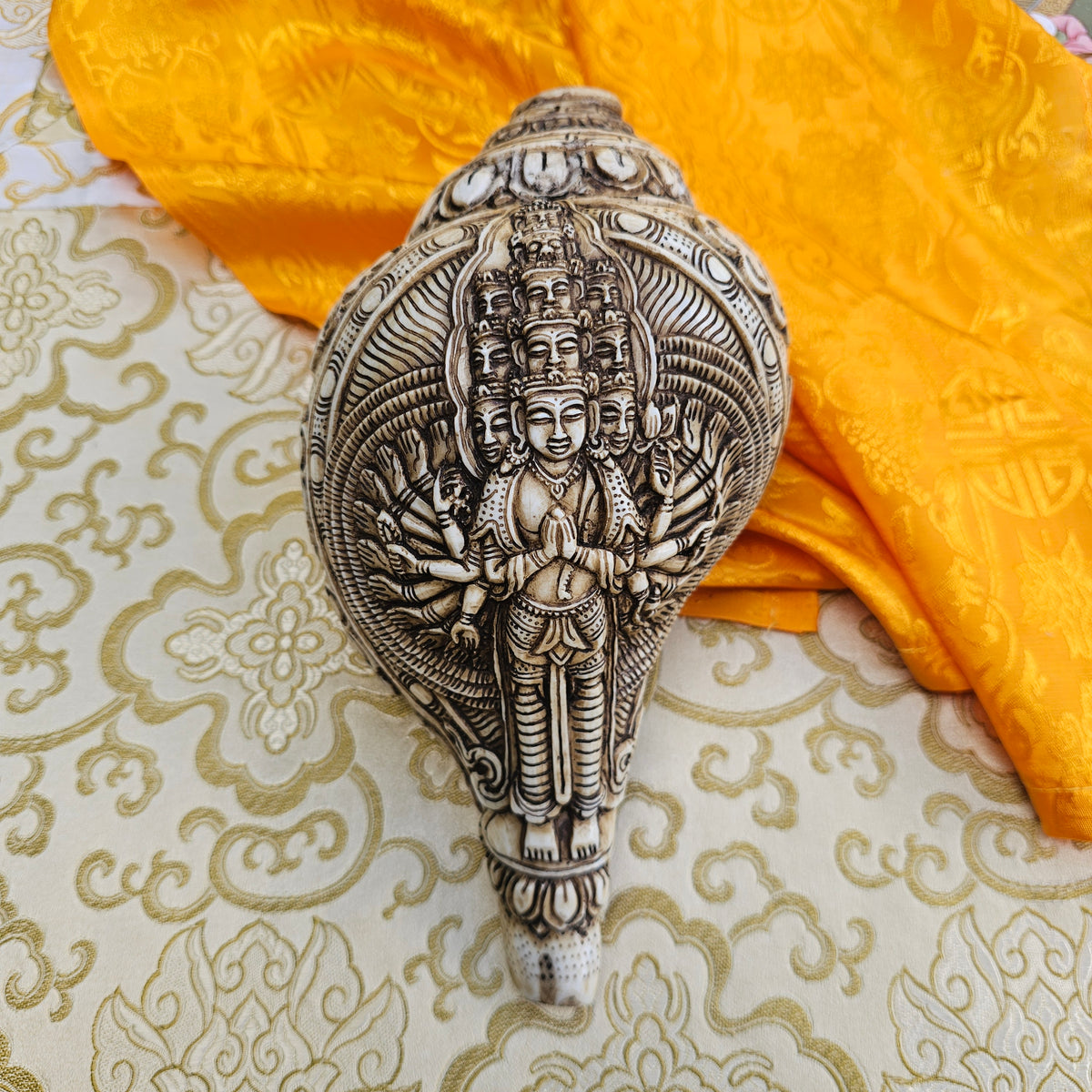 Muschelhorn Avalokiteswara