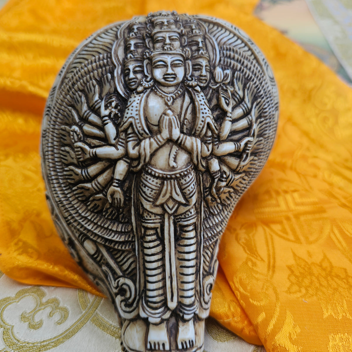 Muschelhorn Avalokiteswara