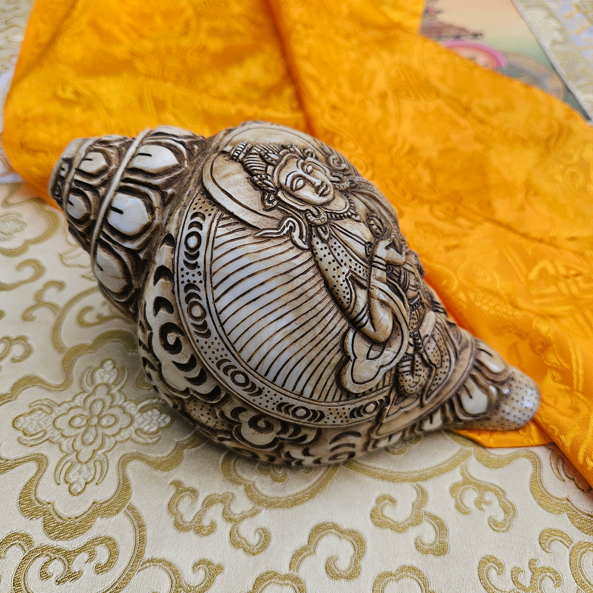 Muschelhorn Vajrasatwa