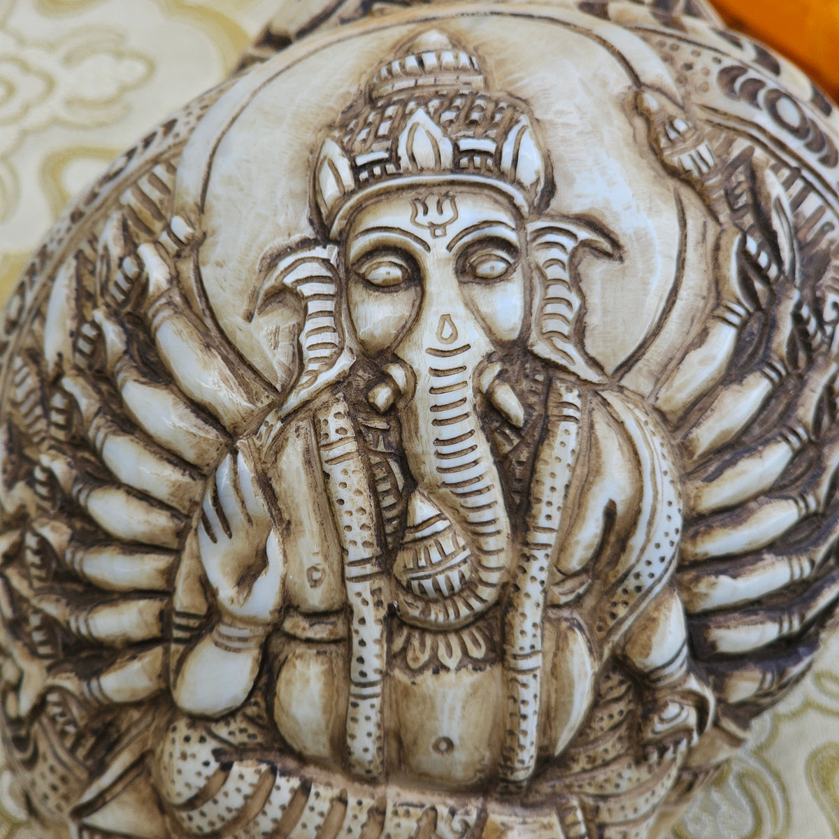 Muschelhorn Ganesh