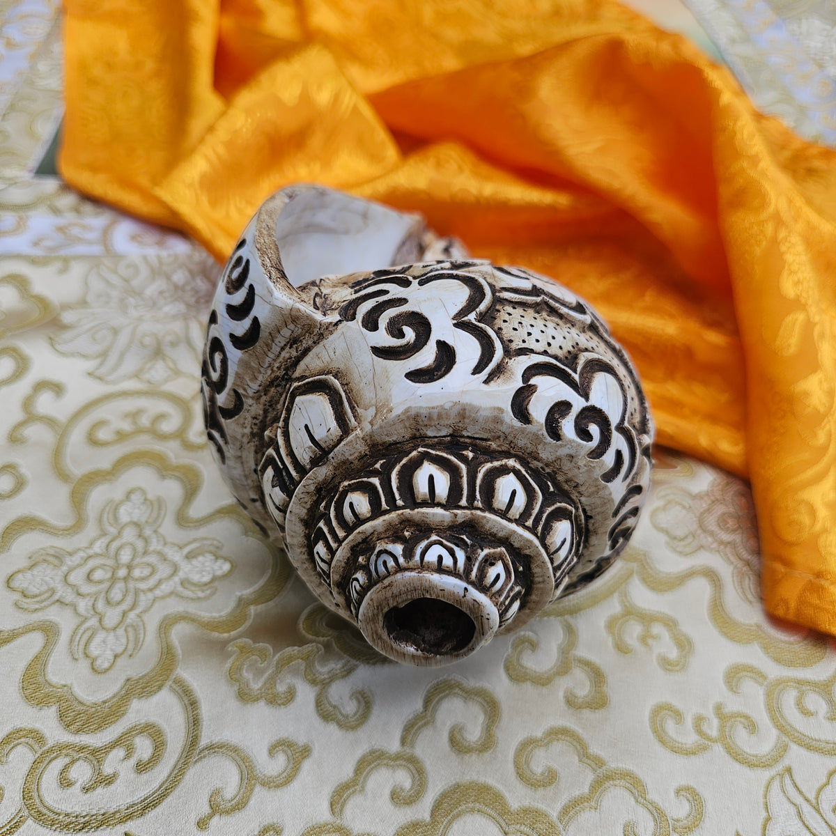 Muschelhorn Avalokiteśvara