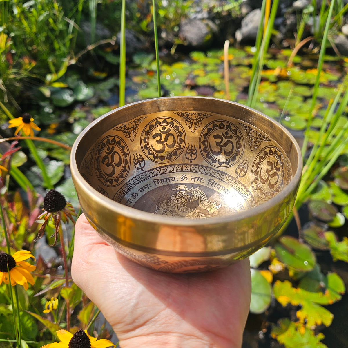 Tibetische Klangschale - Shiva ø 11,5 cm | Bb
