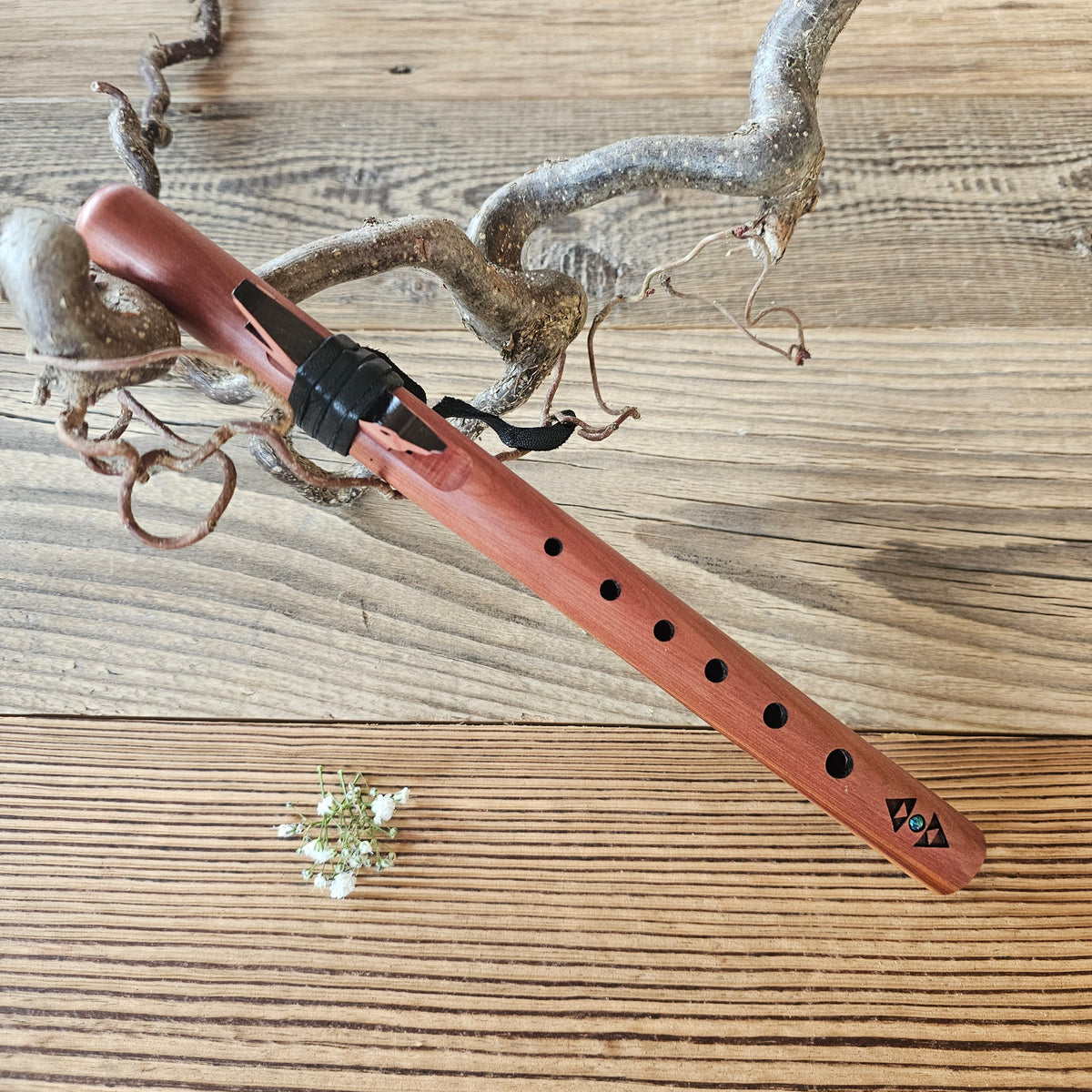 Pocket flute G with turquoise