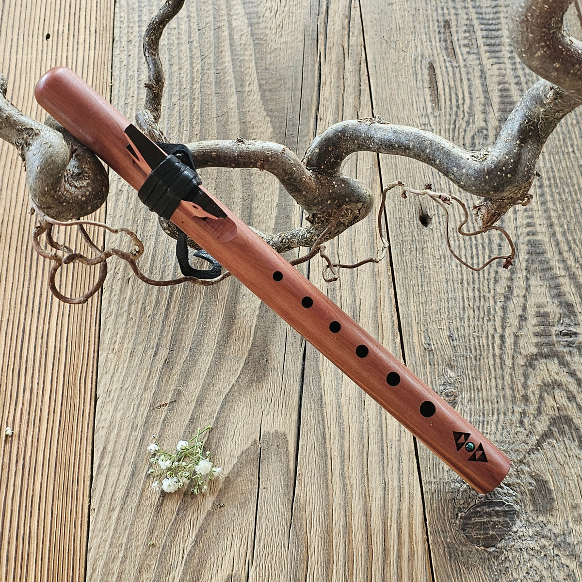 Pocket flute G with turquoise