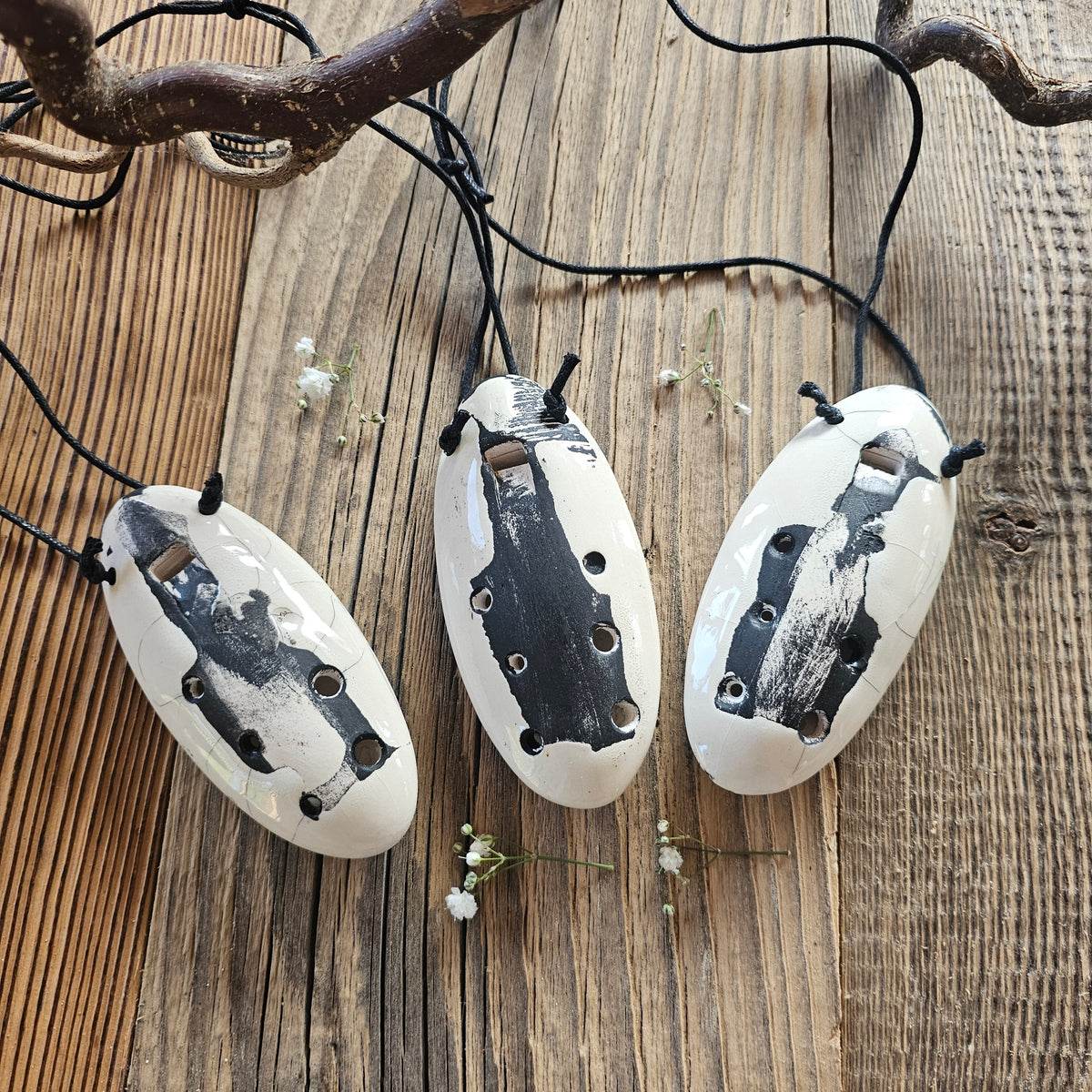 Sepia ocarina | 5 hole | pentatonic in F 432 Hz