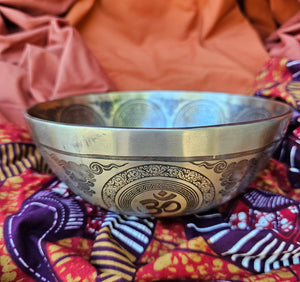 Singing bowl - Yoga Chakras ø 19.5 cm