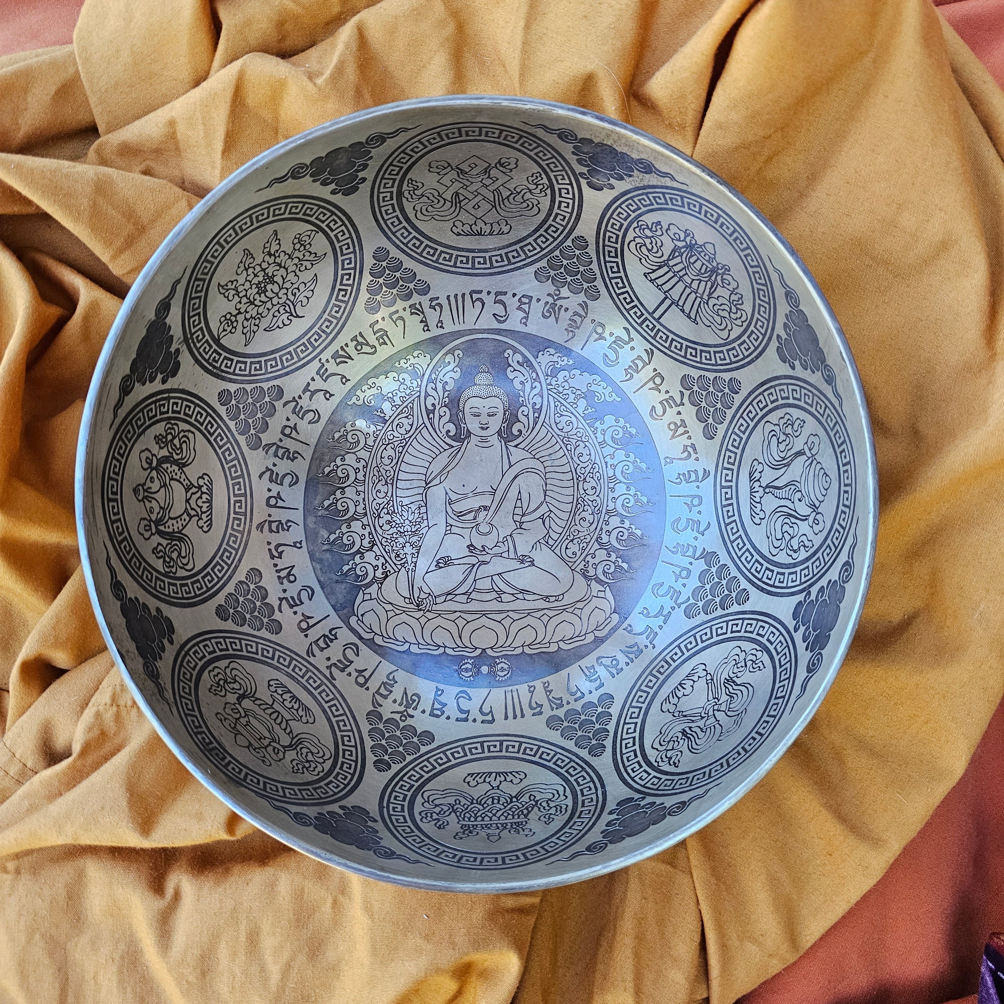 Singing bowl - Buddha ø 20.5 cm