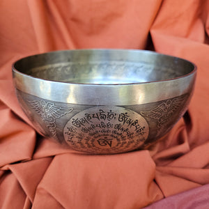 Singing bowl Sri Yantra - ø 21 cm