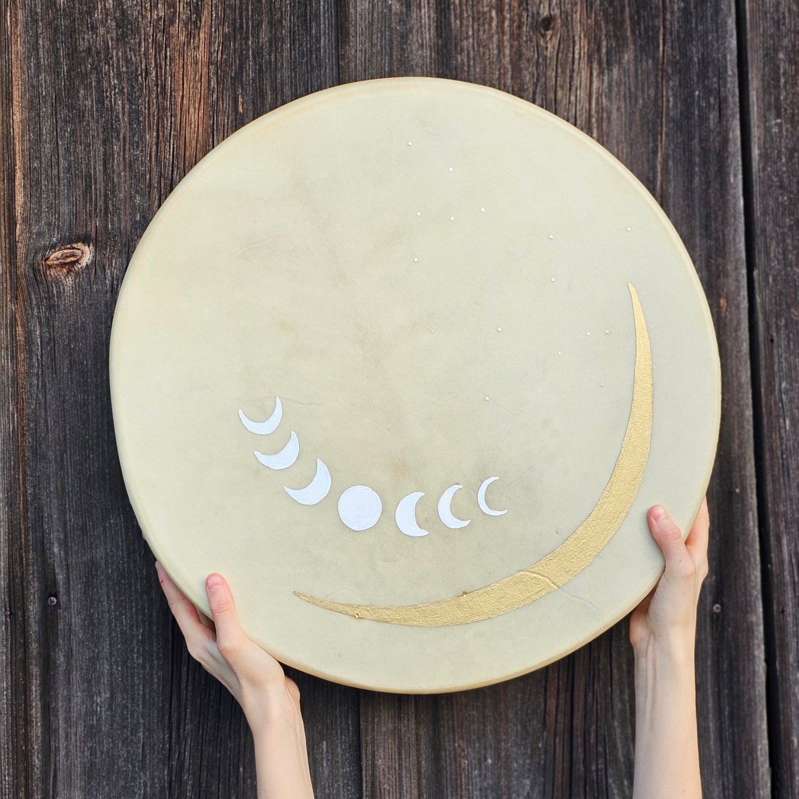 Vollmond Schamanentrommel ø 45 cm - Hirsch | Schamanentrommel | Perkussion & Trommel | Dunum.ch