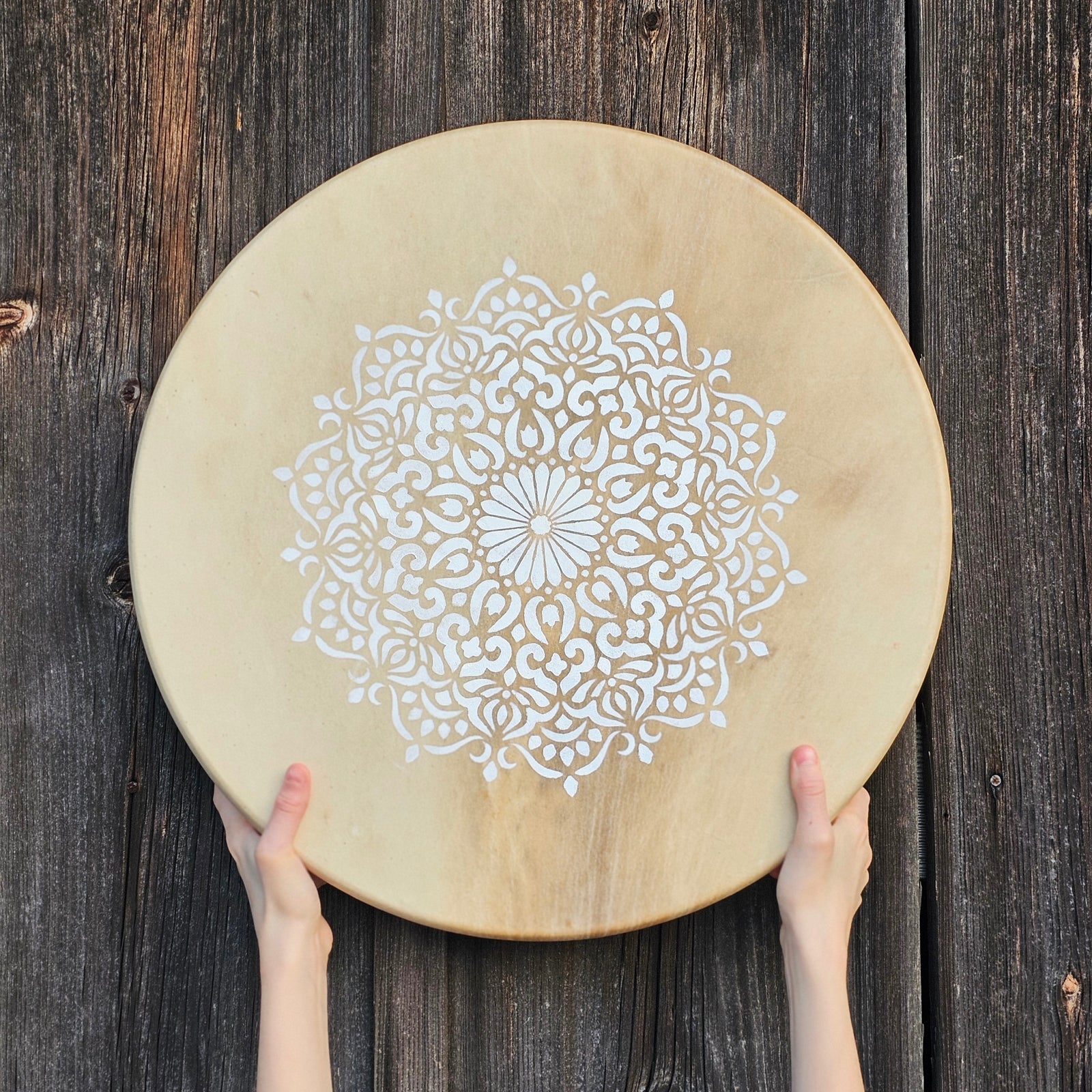 Vollmond Schamanentrommel ø 45 cm - Hirsch | Schamanentrommel | Perkussion & Trommel | Dunum.ch