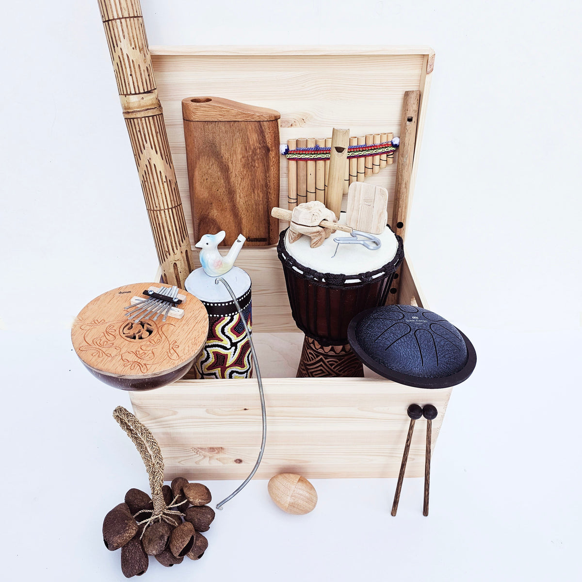 Boîte à instruments pour l&#39;éveil musical