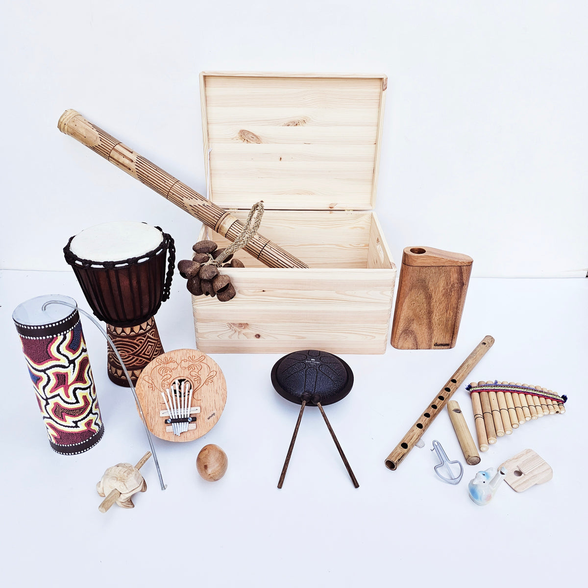 Boîte à instruments pour l&#39;éveil musical