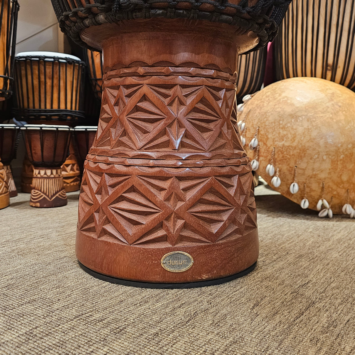 Djembé Pro aus Guinea Ø 36 cm, H 63 cm