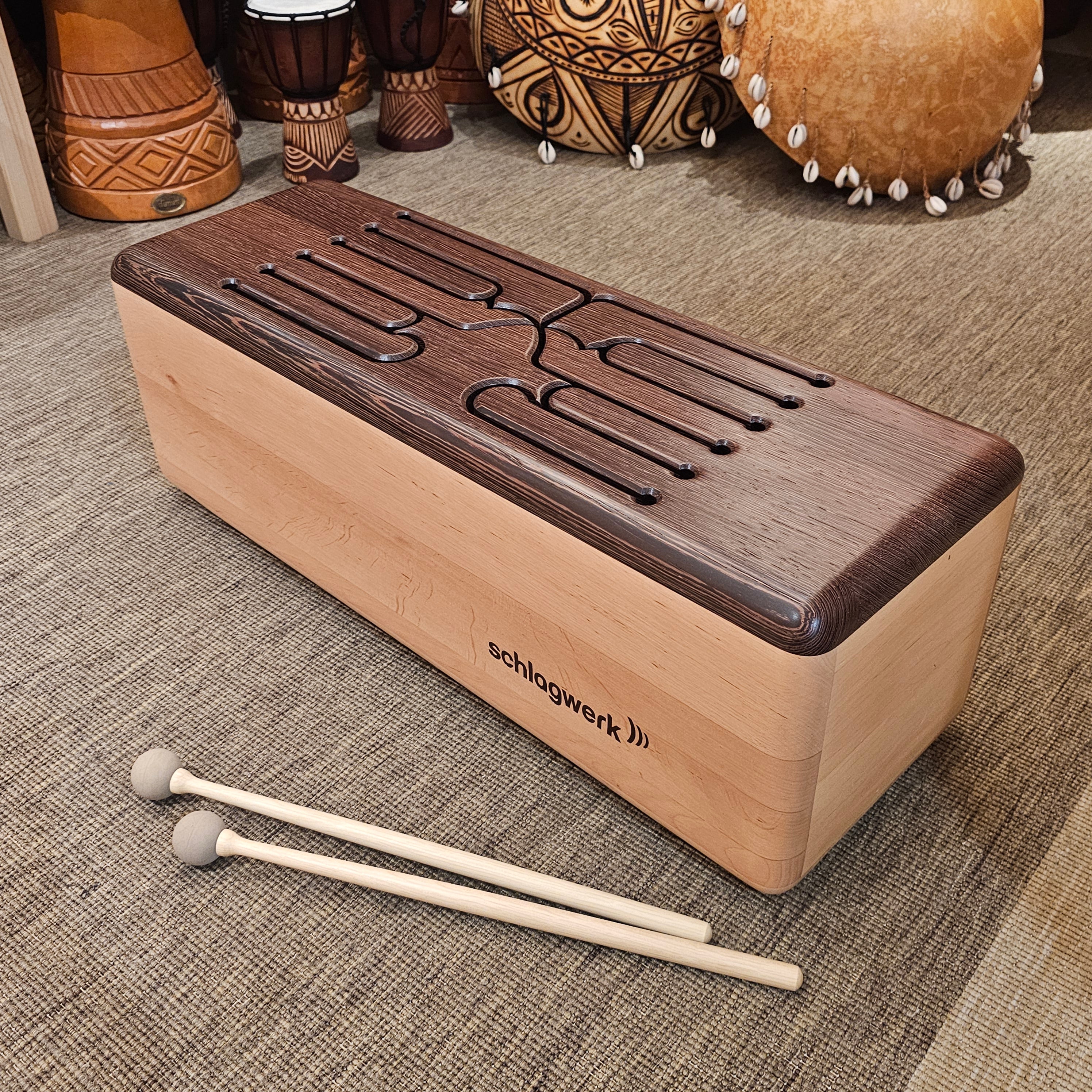 Slit drum, 10 tones, F-penta - dunum-ch