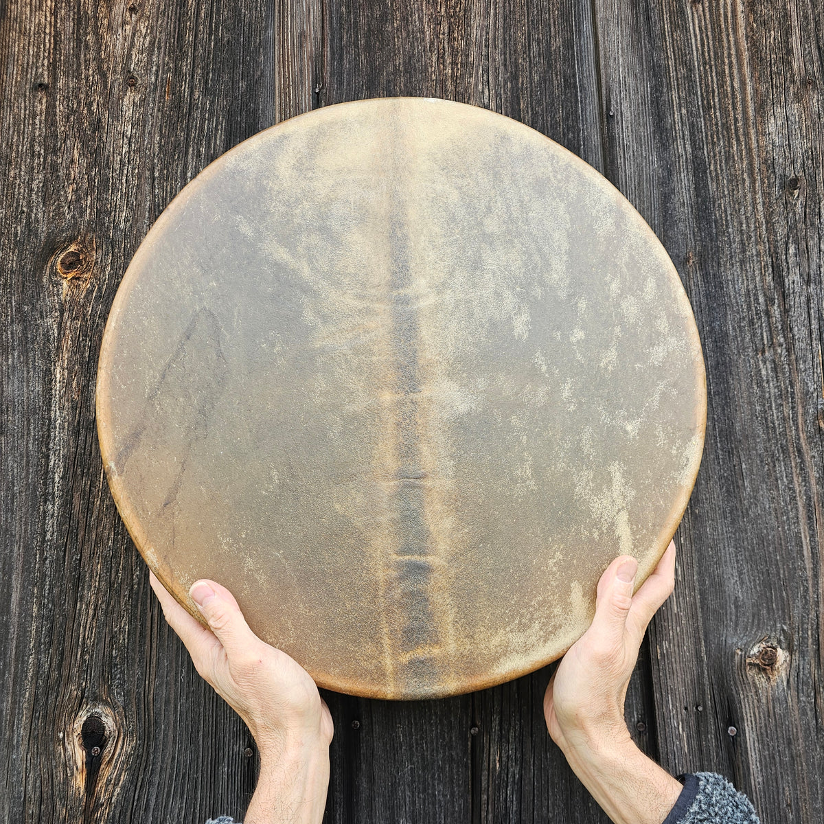 Vollmond Schamanentrommel ø 45 - Bison - Kirsche