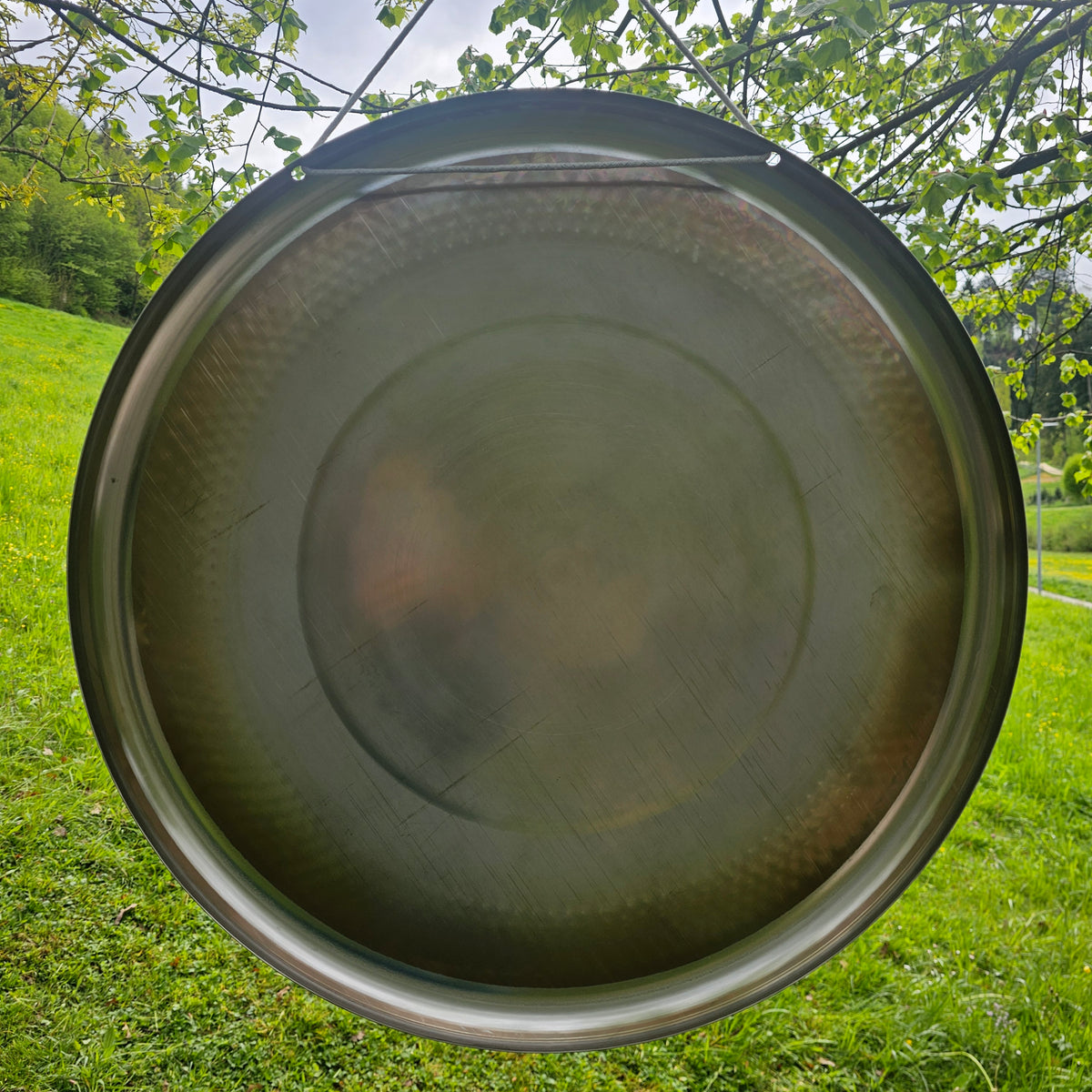 Mirrow Gong ⌀ 80 cm - Flower of life