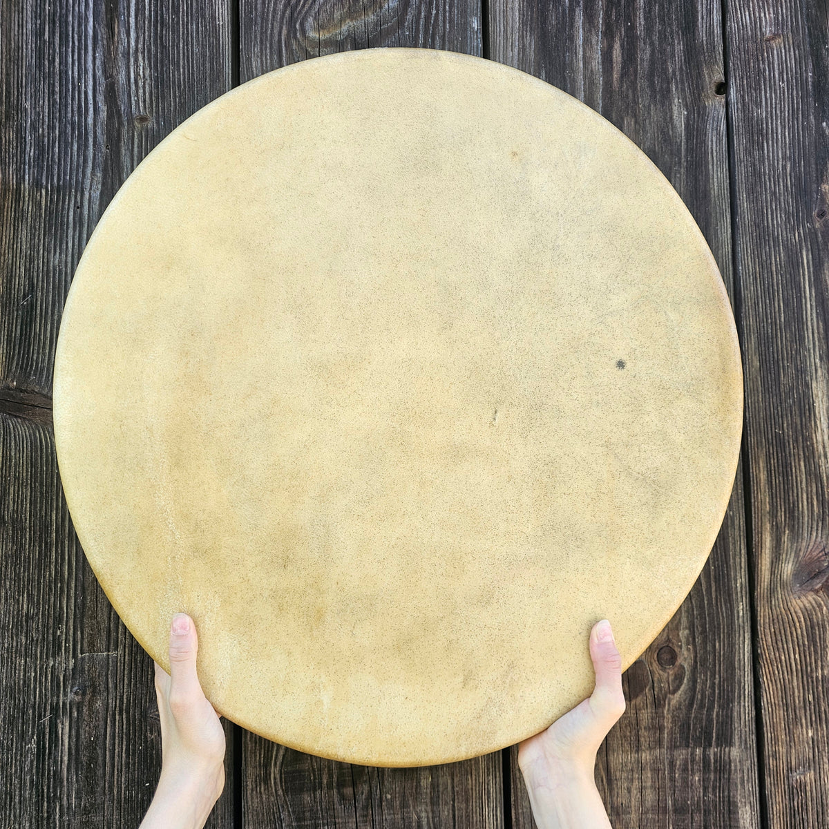 Tambour indien ø 50 cm - cerf rouge