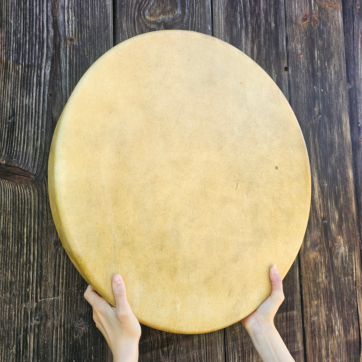 Tambour indien ø 50 cm - cerf rouge
