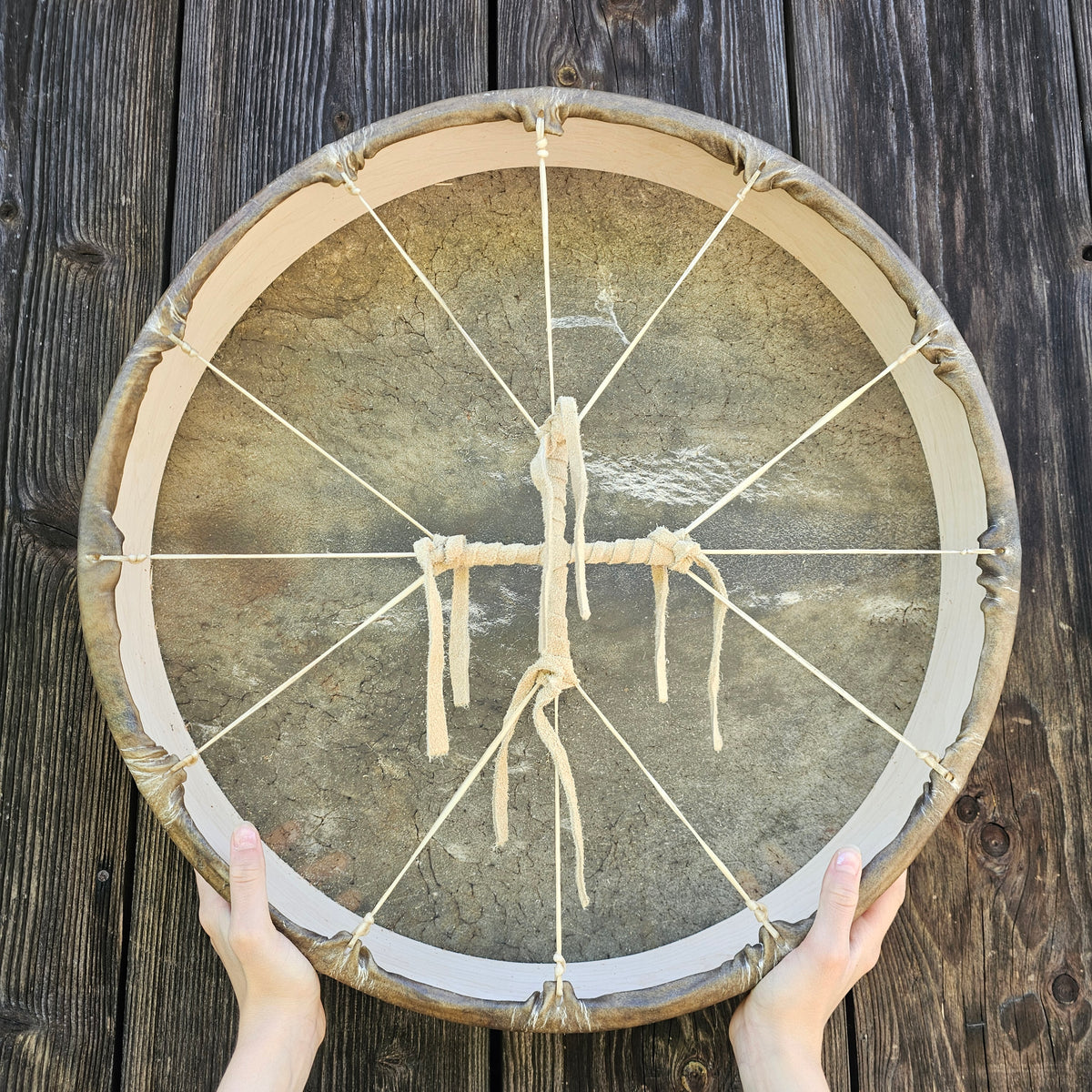 Tambour indien ø 50 cm - Bison